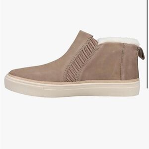 TOMS suede bootie sneakers